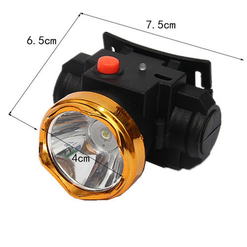 Factory direct sales LED strong light headlight, head-mounted night fishing light, rechargeable outdoor light, Shiyuan store supply