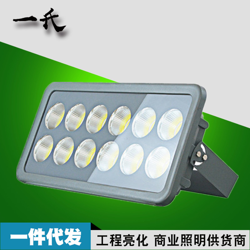 led大眼投射灯户外投光灯广场灯cob100W300W400W500W聚光灯远射灯|ms