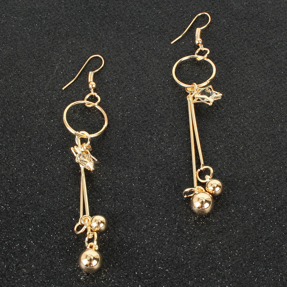 Simple Metal Earrings Fashion Wild Elegant Sweet Earrings Wholesale Nihaojewelry display picture 3