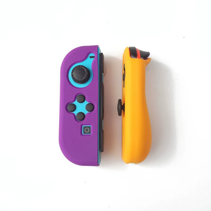 ДОМОНАТ SWITCH геймпад защитный чехол все-в-одном разделенный TPU матовый красный синий геймпад мягкий клей NS силиконовый чехол