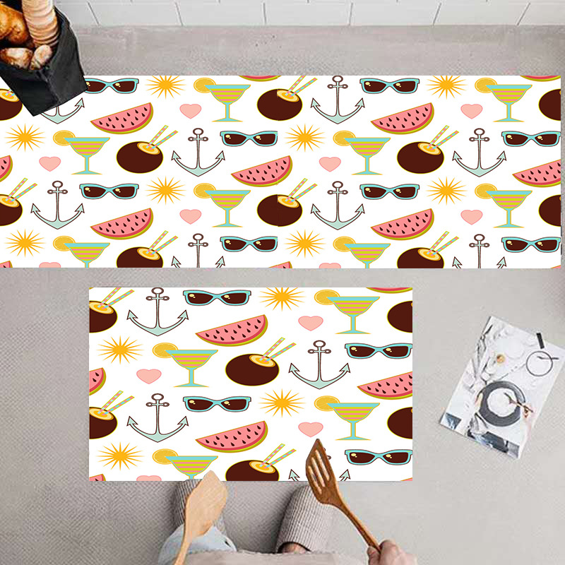 厨房垫地垫,厨房长条地垫,家用厨房地垫,浴室门口地垫