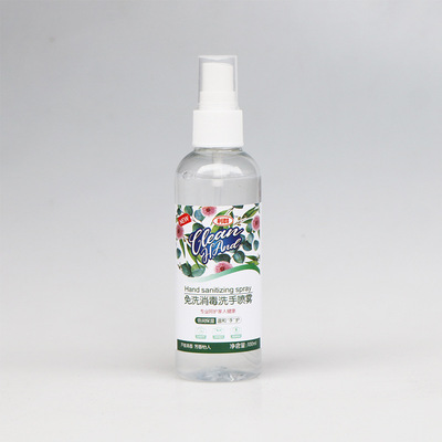 河北日化厂家直销100ml免洗喷雾洗手液