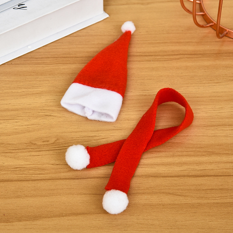 Christmas Simple Style Christmas Hat Nonwoven Party Decorative Props 1 Set display picture 3