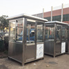 Stainless steel Sentry box Security Pavilion outdoors Removable Residential quarters Property Guard Police Duty Office Parking lot Toll booths