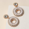 Accessory, fashionable pendant from pearl, earrings, suitable for import, European style