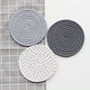 A set of 3 Nordic creative thickened heat insulation pads simple meal cushion cushion home kitchen anti -hot cushion