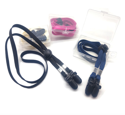 Windproof rope fisherman hat, straw hat, sun hat, adjustable windproof rope, lanyard, glove lanyard, anti-drop rope