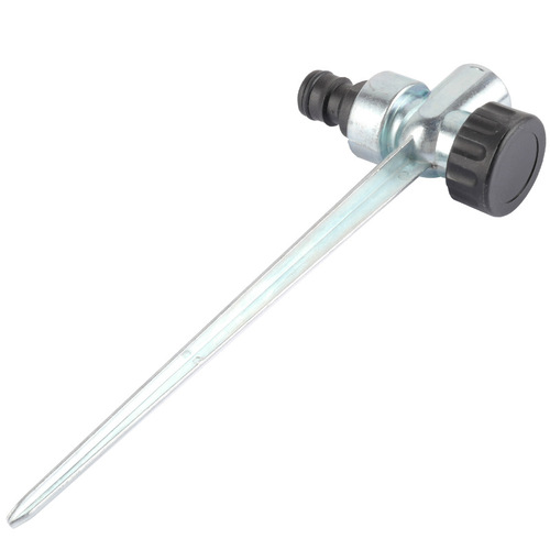 Lawn garden irrigation watering nozzle accessories alloy two-way ground pin sprinkler metal series pin