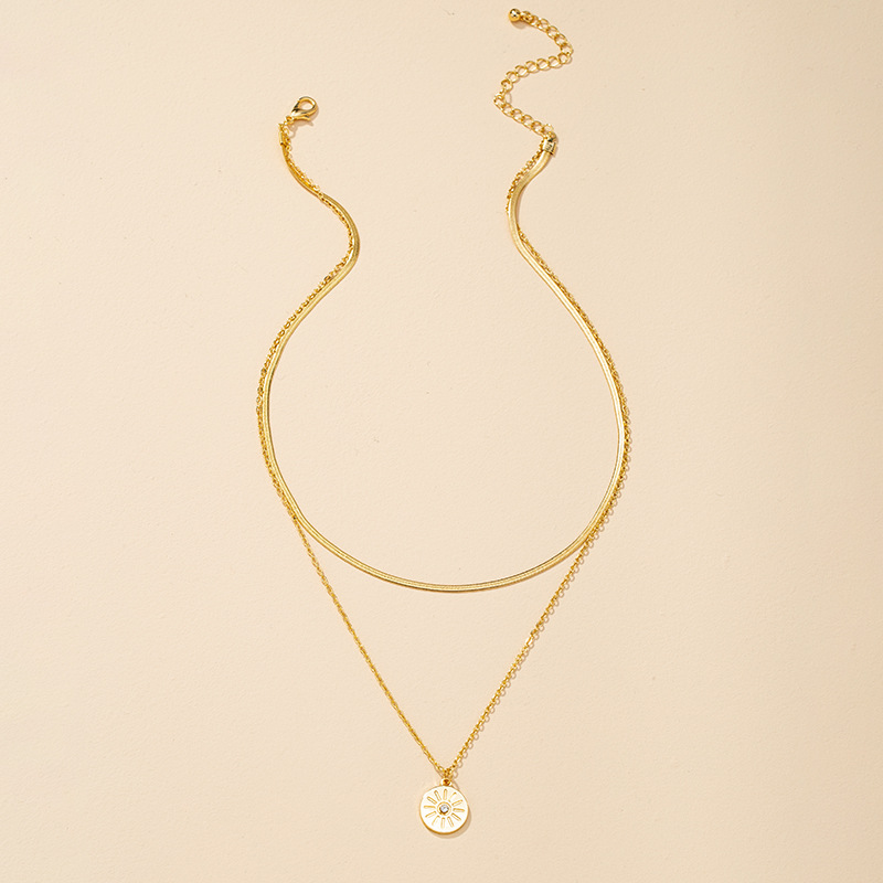 Vente Chaude Double Collier Simple display picture 6