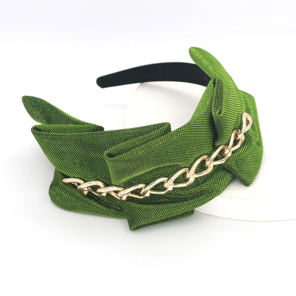 Punk Chain Wide-sided Headband display picture 4