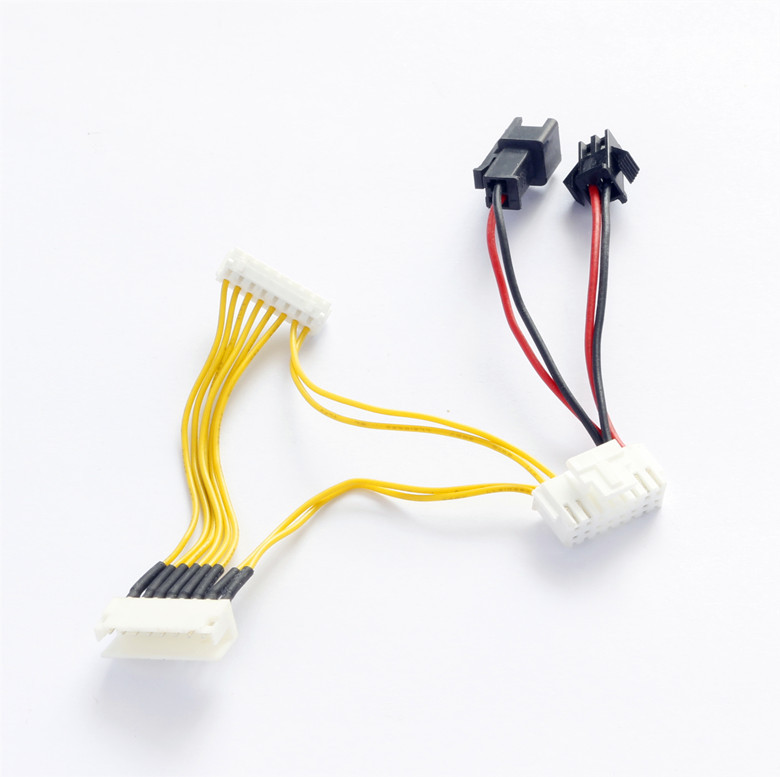 深圳厂家加工定制智能指纹锁线束刺破式端子线智能门锁加工定制线