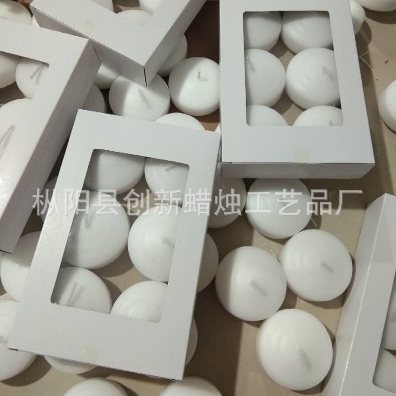 超大浮水香薰蜡烛外贸茶烛无烟表白圆柱大蜡烛|ms