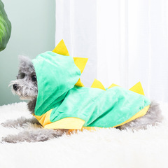Cross-border funny dinosaur transformation pet clothes Teddy clothes dog clothes cat clothes pet supplies