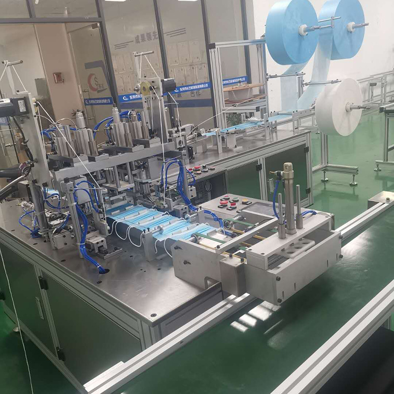 专业销售 一次性口罩机 全自动一拖二 一拖一口罩机