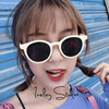 Factory direct sales new sunglasses, colorful glasses, small face round candy color sunglasses net red sunglasses