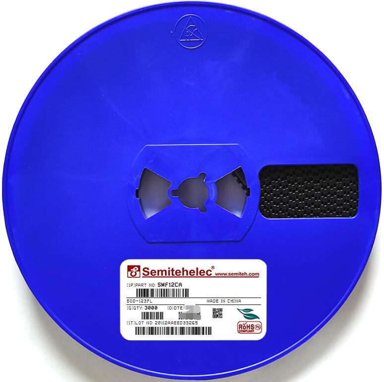 SMF12CA TVS瞬态抑制二极管 SOD-123FL SEMITEH 全新现货