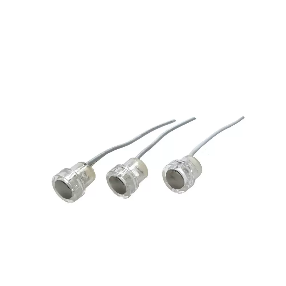 现货迷你型透明式有灯或无灯小触摸开关 适用于台灯 镜面灯 射灯