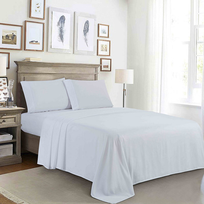 wish亚马逊欧美码ebay跨境爆款90素色波西米亚被套枕套床单四套件