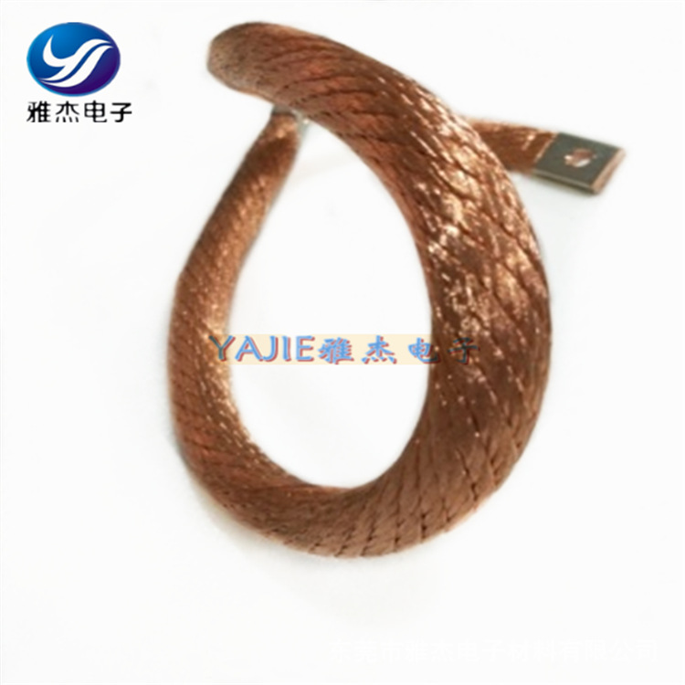 圆形透明绝缘高低压PVC加塑多股紫铜绞线软连接 铜导线 导电带-阿里巴巴