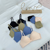 [Missy Language]Bras 2020 new pattern comfortable Smooth Light and thin Underwear Gather ventilation Adjustment type Bra