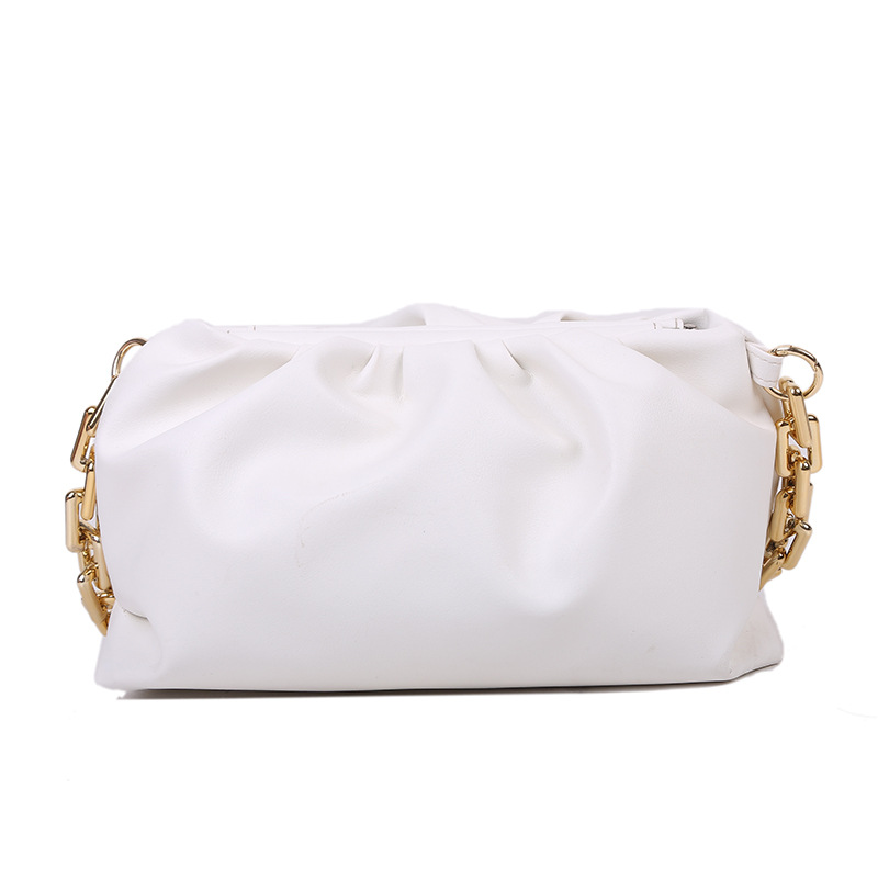 270g Weight Lock clasp Closure Type Single Shoulder Strap Strap Type Underarm Bag Bags Type Casual, Shopping Occasion Pu Leather Material Solid Color Pattern All Seasons Season Women's Gender Streetwear Style Medium Size Women's Medium Pu Leather Solid Color Streetwear Cloud Shape Lock Clasp Underarm Bag 52
