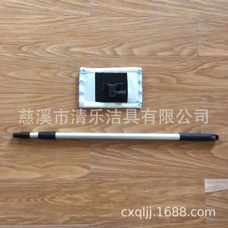 Bathroom bathtub mop telescopic glass cleaner kitchen bathroom tile floor mop flat mop