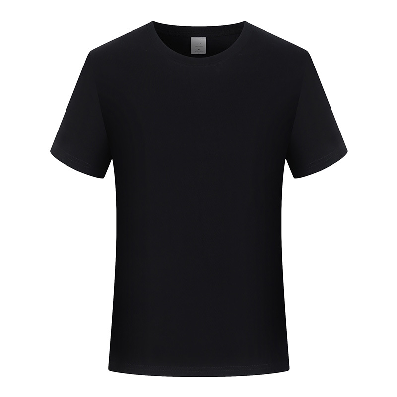 Camiseta de cuello redondo de algodón logotipo personalizado camiseta camisa publicitaria camisa polo ropa de trabajo personalizada manga corta fábrica recta