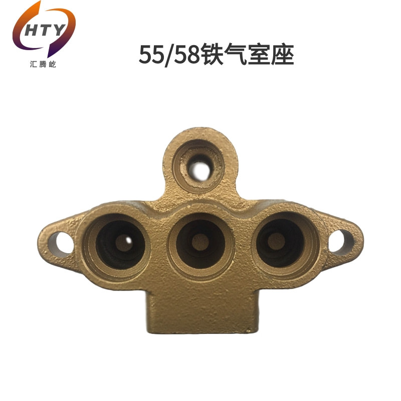 高压清洗机55/58铁块  高压清洗机配件/泵头吸水座清洗机配件大全