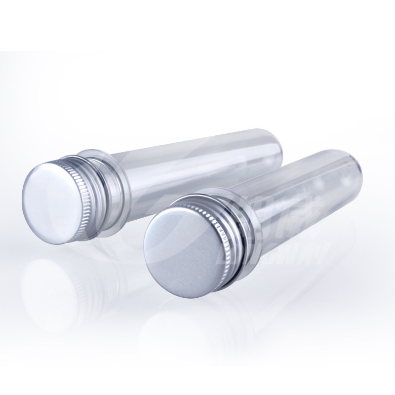 40ml máscara tubo de ensayo botella máscara botella en polvo caramelo sub-botella máscara etiqueta tubo de ensayo