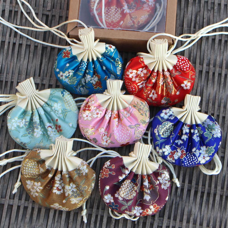 端午節禮品宮廷隨身荷包袋香包挂件香囊空袋風錦囊小布袋