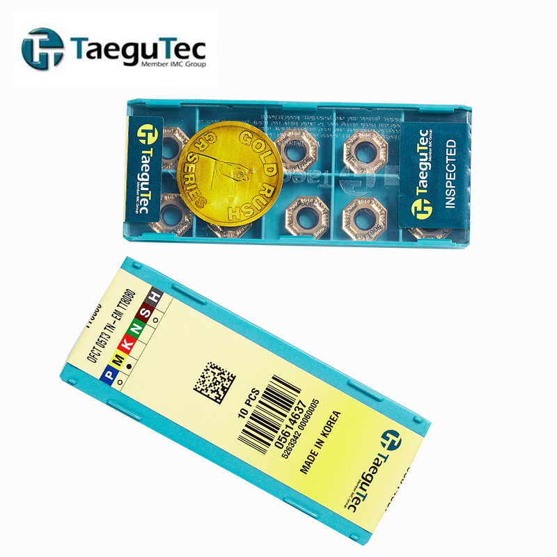 韩国特固克Taegutec数控面铣刀片OFCT 05T3 TN-EM TT8080现货