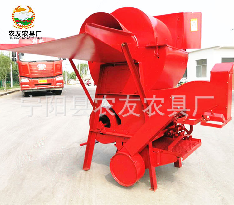 Manufacturer Supplies Type 45 Rice Thresher, 8 Horsepower Diesel Thresher, Small Electric Wheat Thresher