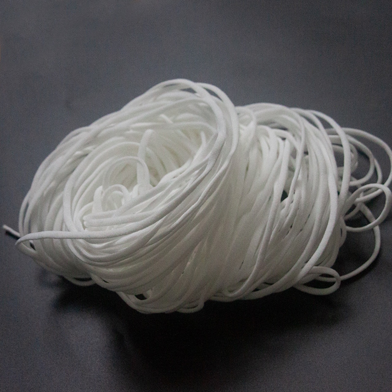 工厂批发口罩耳线扁16针氨纶+涤纶3.0mm可免费开票13%税点