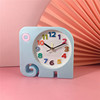 Creative little alarm clock students use children's bedside small mushroom alarm clock personality lazy bedroom watch clock ornaments