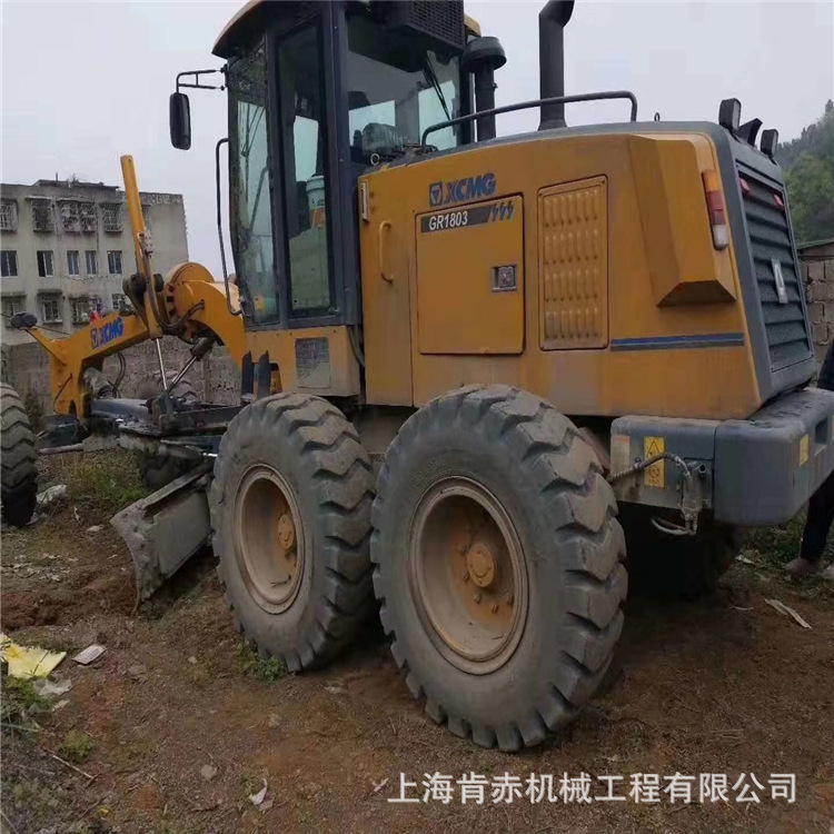 2018年徐工GR1803平地机转让,二连浩特平地机出口报价刮平机参数