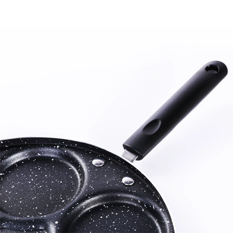 Сковорода Mai Fanshi 5 Confucius Pan Pan Polyn Breakfast Pot Frying Dumpling Pot Egg Burger Form Mold Dumpling Pot 5-hole Egg Gripper