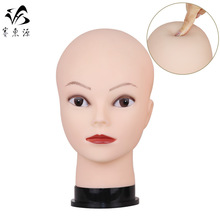 赛惠源光头头模帽子眼镜饰品展示模特头针灸按摩软充练习头