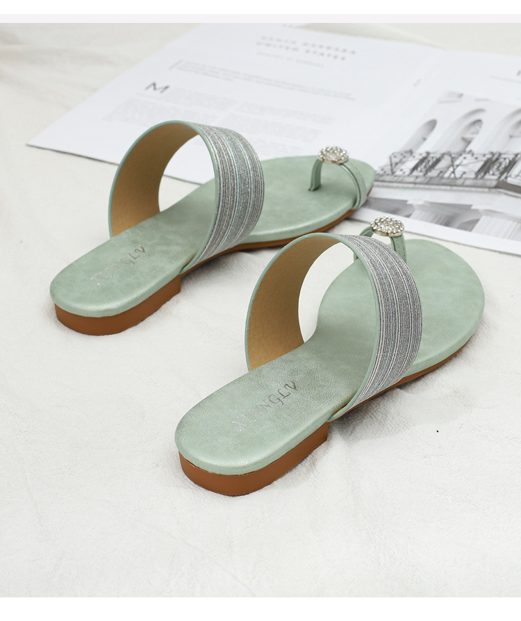 Women's Vacation Solid Color Open Toe Slides Slippers display picture 11