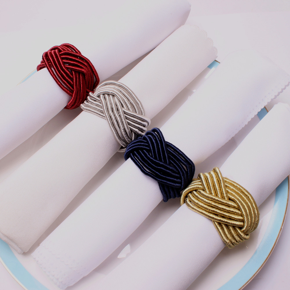 25g Weight Napkin ring Kitchen and drinking utensils 1 Set of 6 Quantity Indoor, Daily Occasion Hemp Rope Material Solid Color Pattern Casual Style Casual Solid Color Hemp Rope Napkin Ring 1 Set Of 6 15