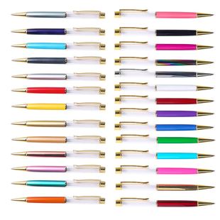 1 Piece Solid Color Class Learning Metal Cute Ballpoint Pen display picture 1