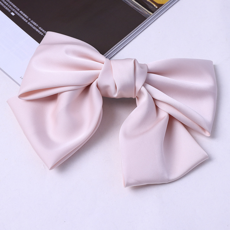 Elegant Simple Style Bow Knot Cloth Hair Clip 1 Piece display picture 9