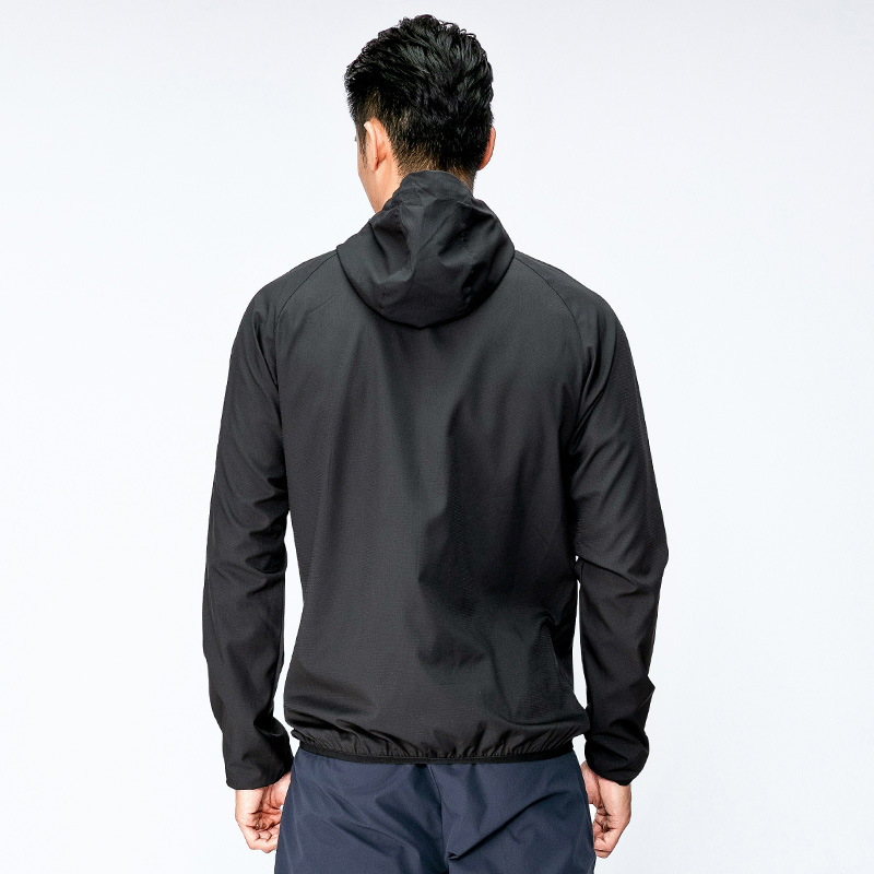 Transfronterizo Otoño e Invierno nuevos deportes con capucha casual superior de secado rápido transpirable entrenamiento fitness manga larga equipo al por mayor