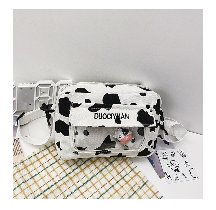 Moda Coreana Nueva Creativa Linda Muñeca Transparente Bolsa De Mensajero Bolsa De Lona Suave Al Por Mayor display picture 24