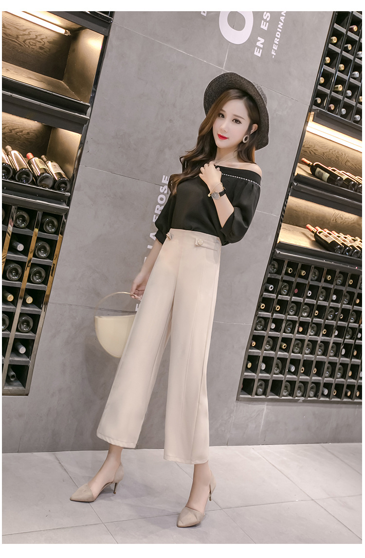 Pantalon léger femme en coton - Ref 3430164 Image 22