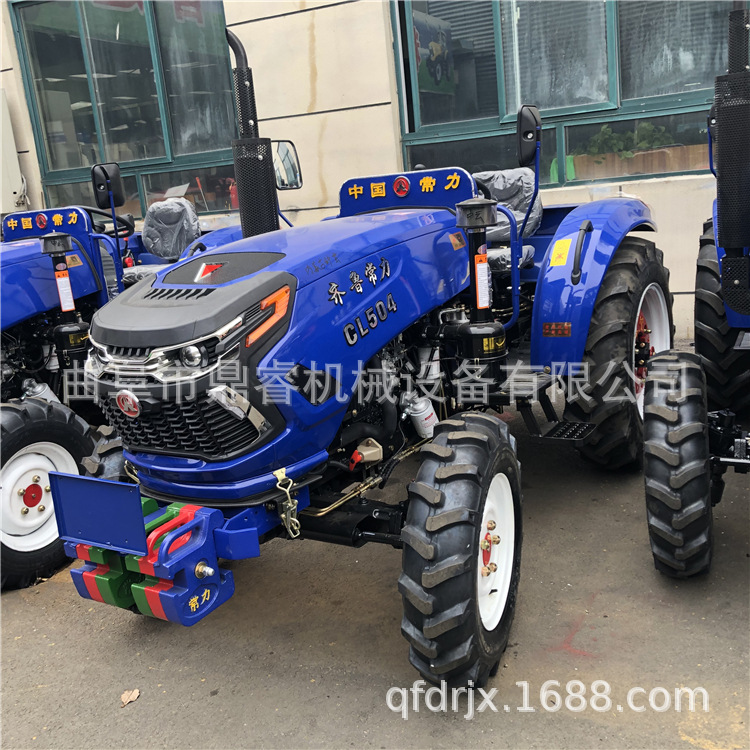 性能稳定东方红柴油动力拖拉机 404型四轮四驱拖拉机 耕地犁地机