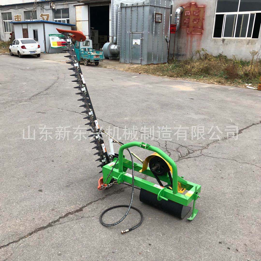 青储牧草收割机 四轮车带连秆割晒机 打草机