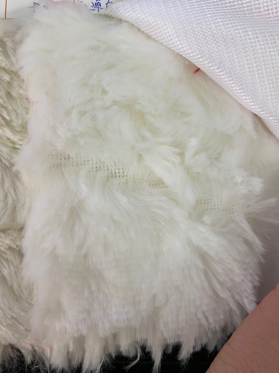 De alto peso 15 de lana semi-ligero elegante terciopelo suave de la felpa de la tela del juguete de textiles para el hogar alfombra de tela de la ropa super suave