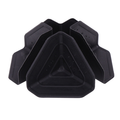 塑料护角防撞纸箱包角直角包装打包外箱子保护角套黑色三角垫角码