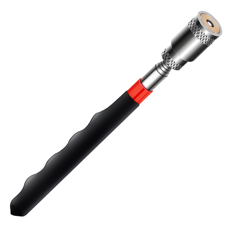 磁性可伸缩吸棒 带LED灯伸缩强力吸铁棒 吸杆 磁性吸力棒 捡拾器