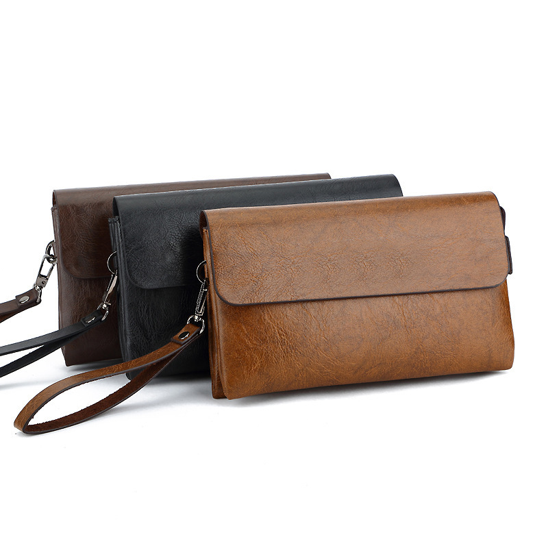 Men's clutch new Jeep men's bag Southeast Asian city Korean business mobile phone clutch multi-layer change handbag